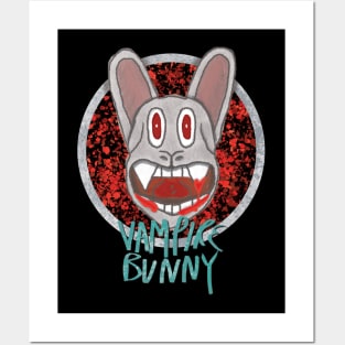 The Vampire Bunny Posters and Art